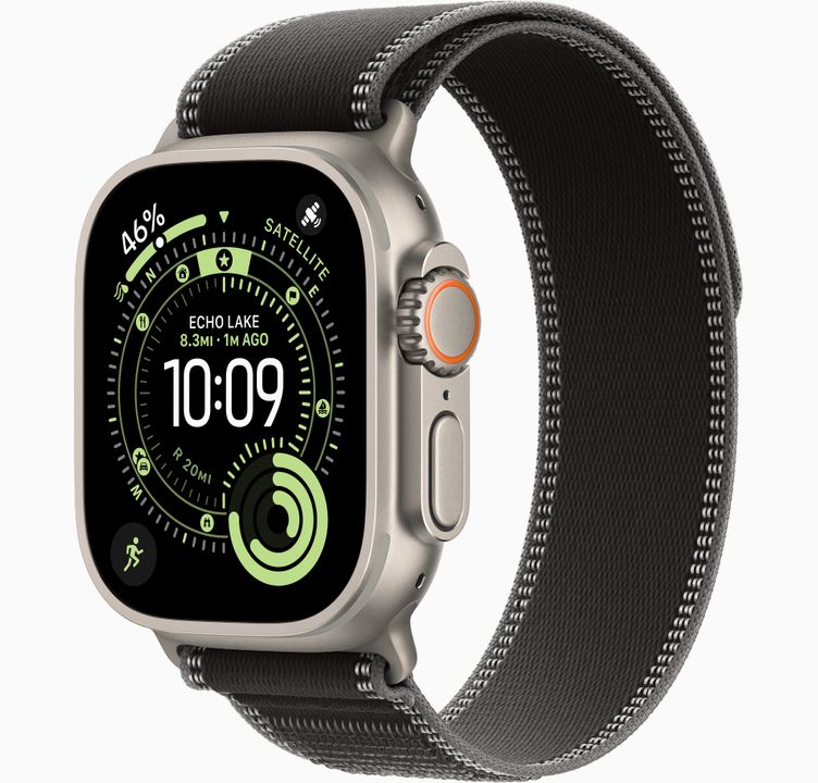 Apple Watch Ultra 3 49MM Natural Titanium - Trail Loop - Cellular