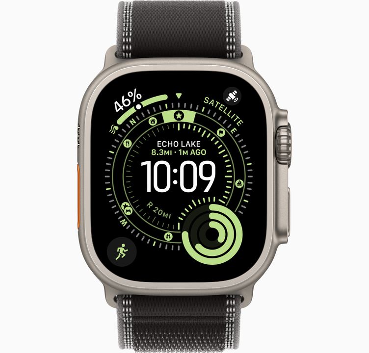 Apple Watch Ultra 3 49MM Natural Titanium - Trail Loop - Cellular