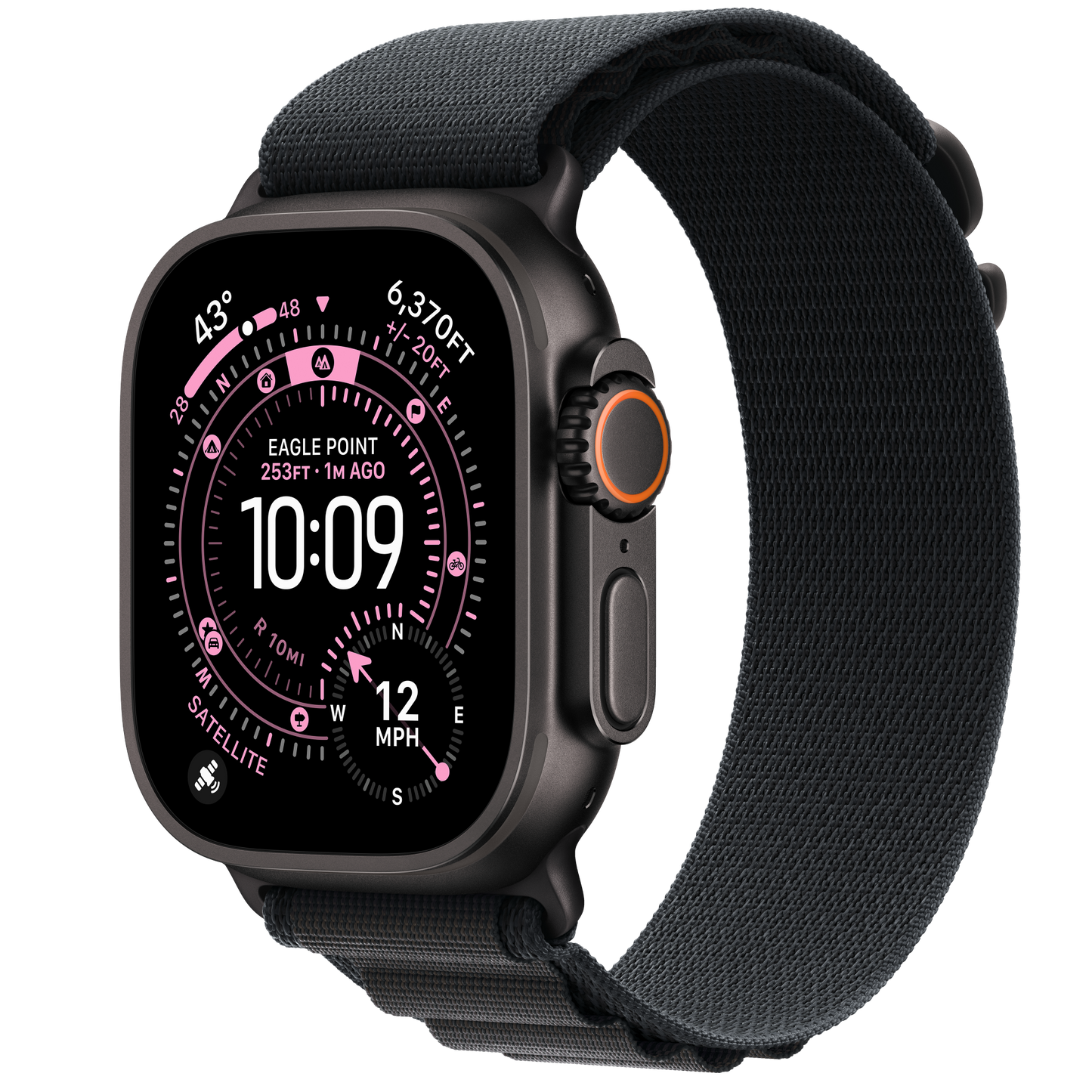 Apple Watch Ultra 3 49MM Black Titanium - Alpine Loop - Cellular