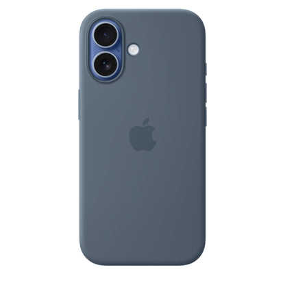 iPhone 17 Silicone Case with MagSafe - Anchor Blue