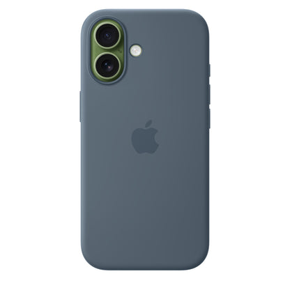 iPhone 17 Silicone Case with MagSafe - Anchor Blue