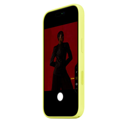 iPhone 17 Silicone Case with MagSafe - Neon Yellow