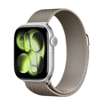 Apple Watch Series 11 42MM Silver Aluminum - Sport Band - Cellular
