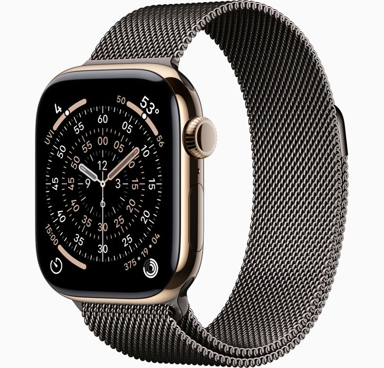 Apple Watch Series 11 42MM Gold Titanium - Milanese Loop - Cellular