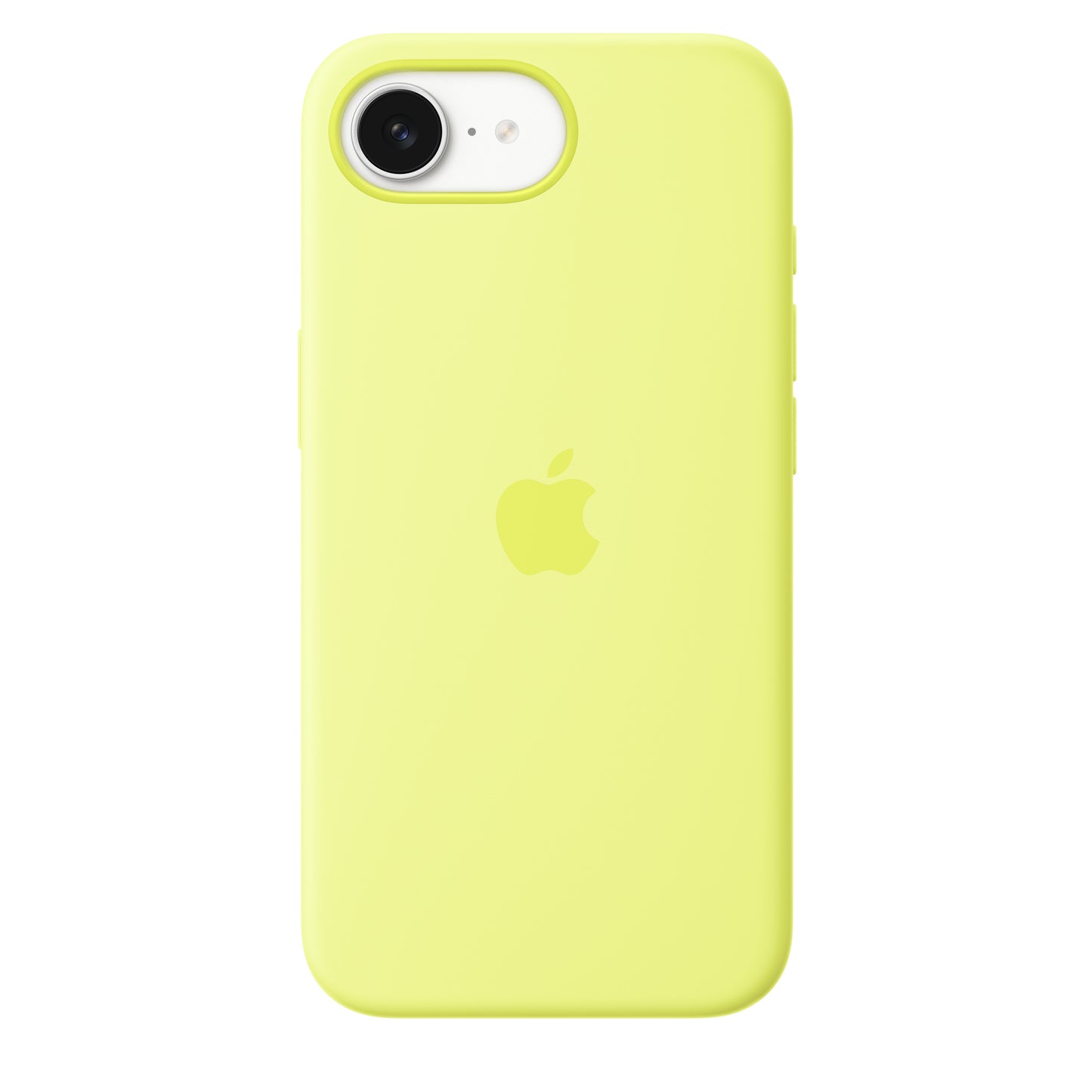 iPhone 16e Silicone Case - Neon Yellow