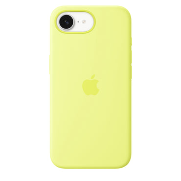 iPhone 16e Silicone Case - Neon Yellow