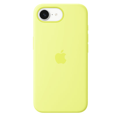 iPhone 16e Silicone Case - Neon Yellow