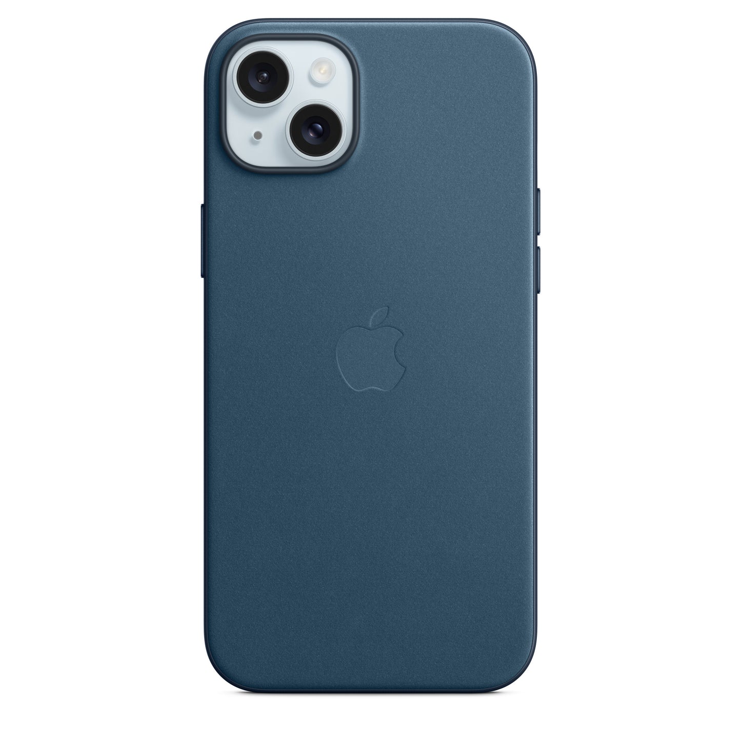 Funda FineWoven para iPhone 15 Plus - Azul