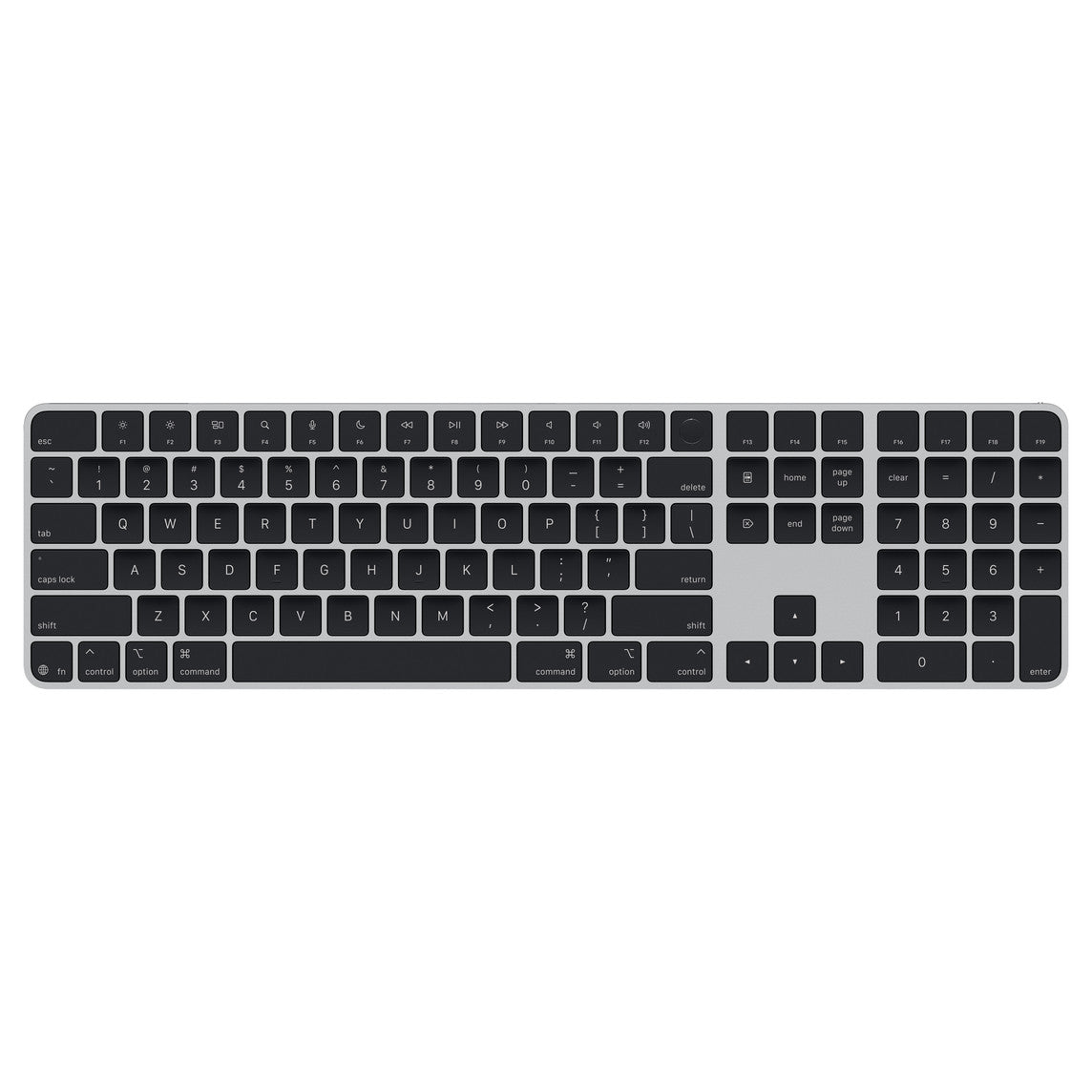 Magic Keyboard with Touch ID and Numeric Keypad - Black Keys