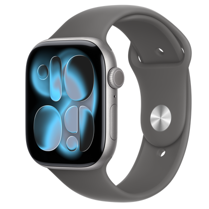 Apple Watch Series 11 46MM Space Gray Aluminum - Sport Band - Cellular