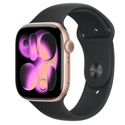 Apple Watch Series 11 46MM Rose Gold Aluminum - Sport Band - Cellular