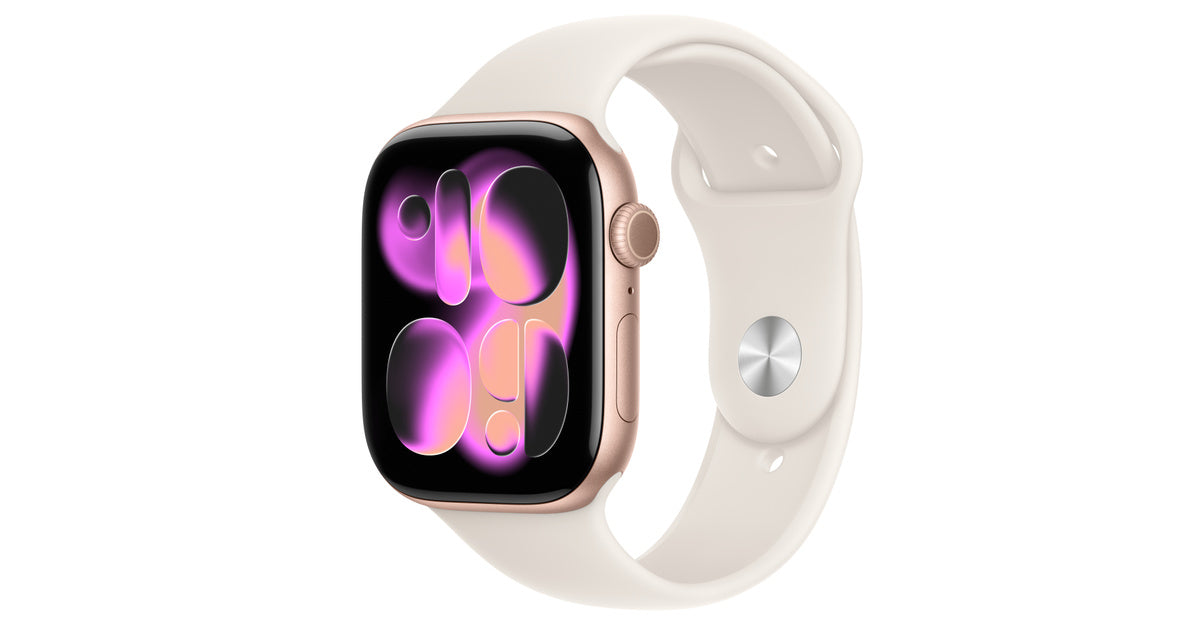 Apple Watch Series 11 46MM Rose Gold Aluminum - Sport Band - Cellular