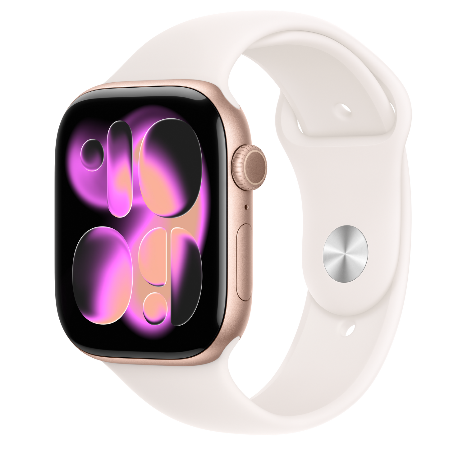 Apple Watch Series 11 46MM Rose Gold Aluminum - Sport Band - Cellular