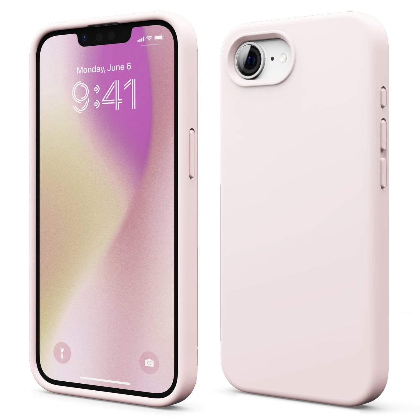 iPhone 16e Silicone Case - White