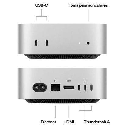 Apple Mac Mini Mac Mini M4 10cpu 10gpu 24GB 512GB Gbe