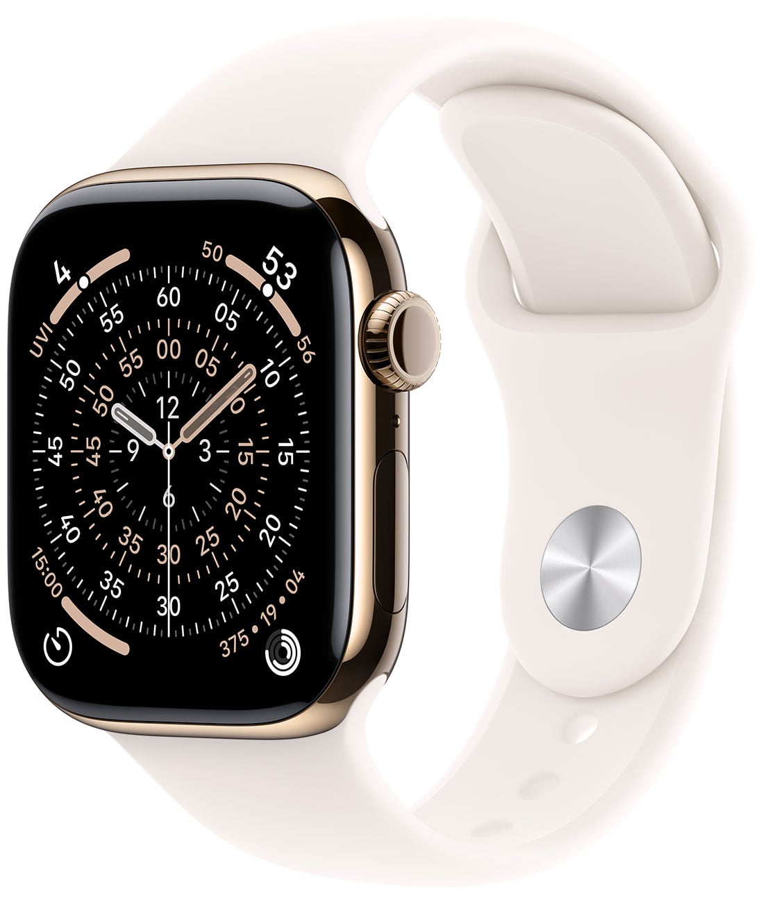 Apple Watch Series 11 42MM Gold Titanium - Milanese Loop - Cellular