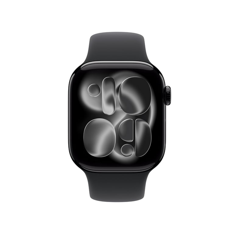Apple Watch Series 11 GPS 42mm Space Gray Aluminum Case with Black Sport Band - S/M