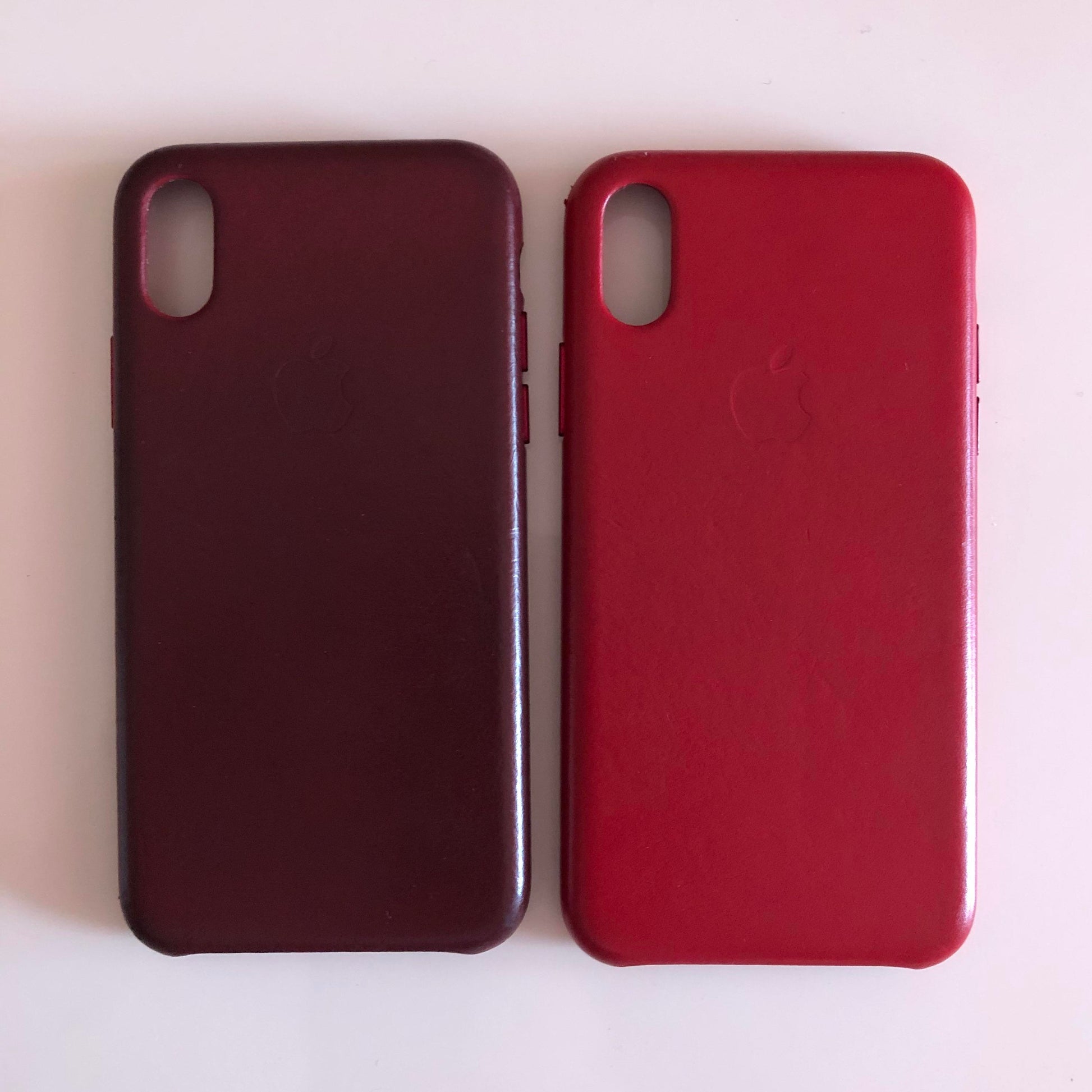 Apple Iphone SE Leather Case - Product Red