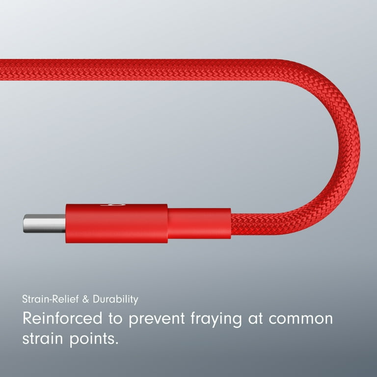 Apple Beats USB-C To USB-C Woven Cable (1.5 M) - Rapid Red