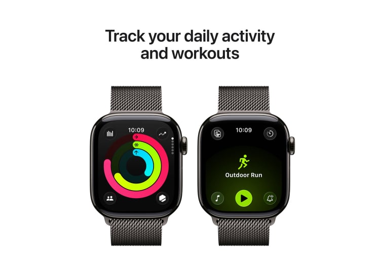 Apple Watch Series 11 46MM Slate Titanium - Sport Band - Cellular