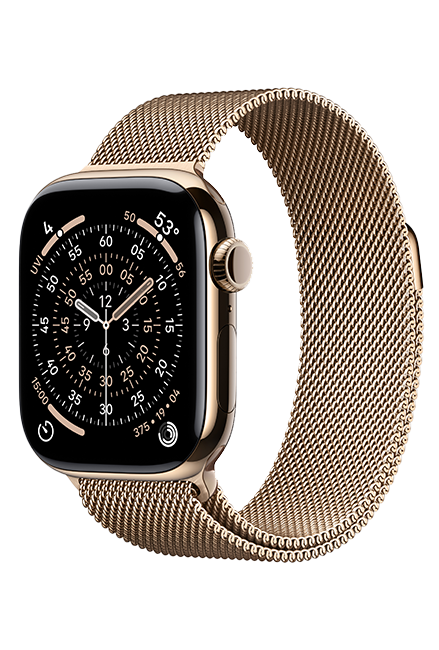 Apple Watch Series 11 42MM Gold Titanium - Sport Band - Cellular