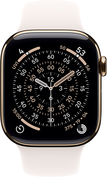 Apple Watch Series 11 42MM Gold Titanium - Sport Band - Cellular