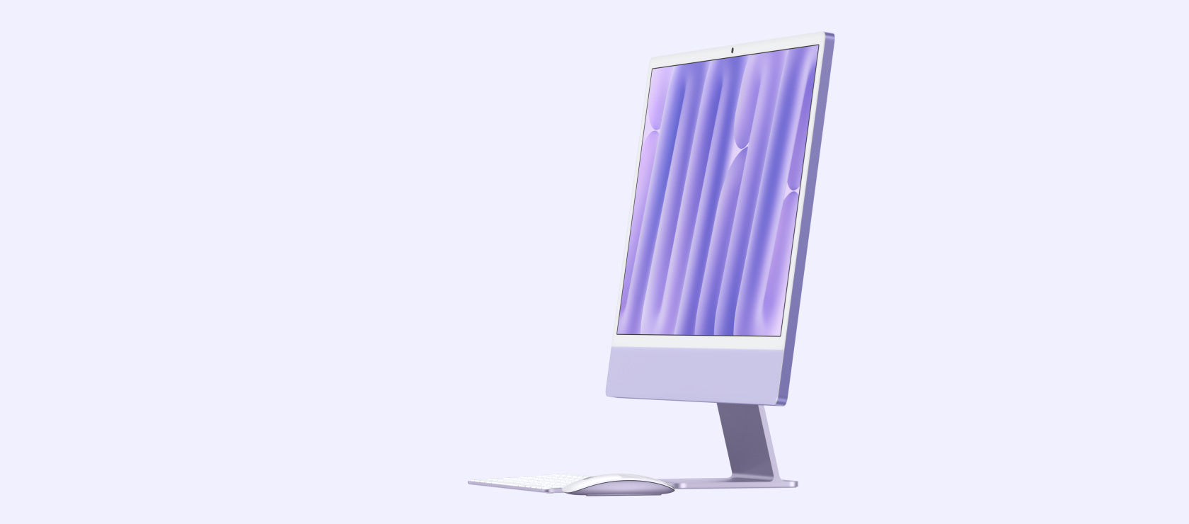 Apple iMac 24-inch M4 Purple - view 3