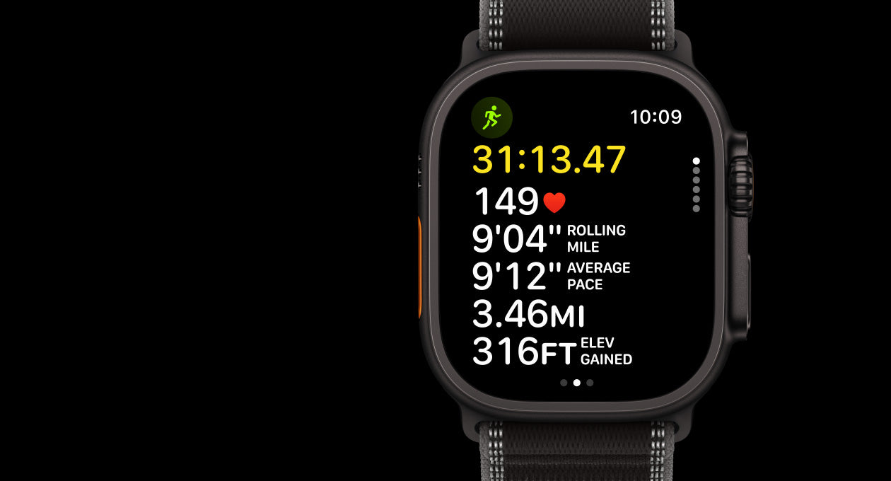 Apple Watch Ultra 3 49MM Black Titanium - view 3