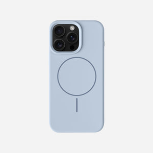 iPhone 15 Pro Max Silicone Case with MagSafe - Light Blue
