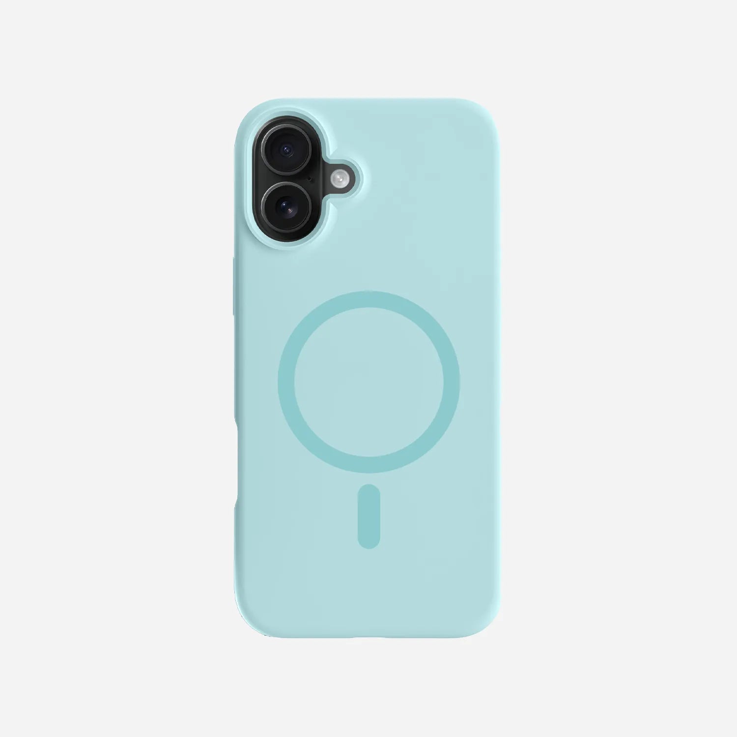 iPhone 16 Plus Silicone Case with MagSafe - Aquamarine