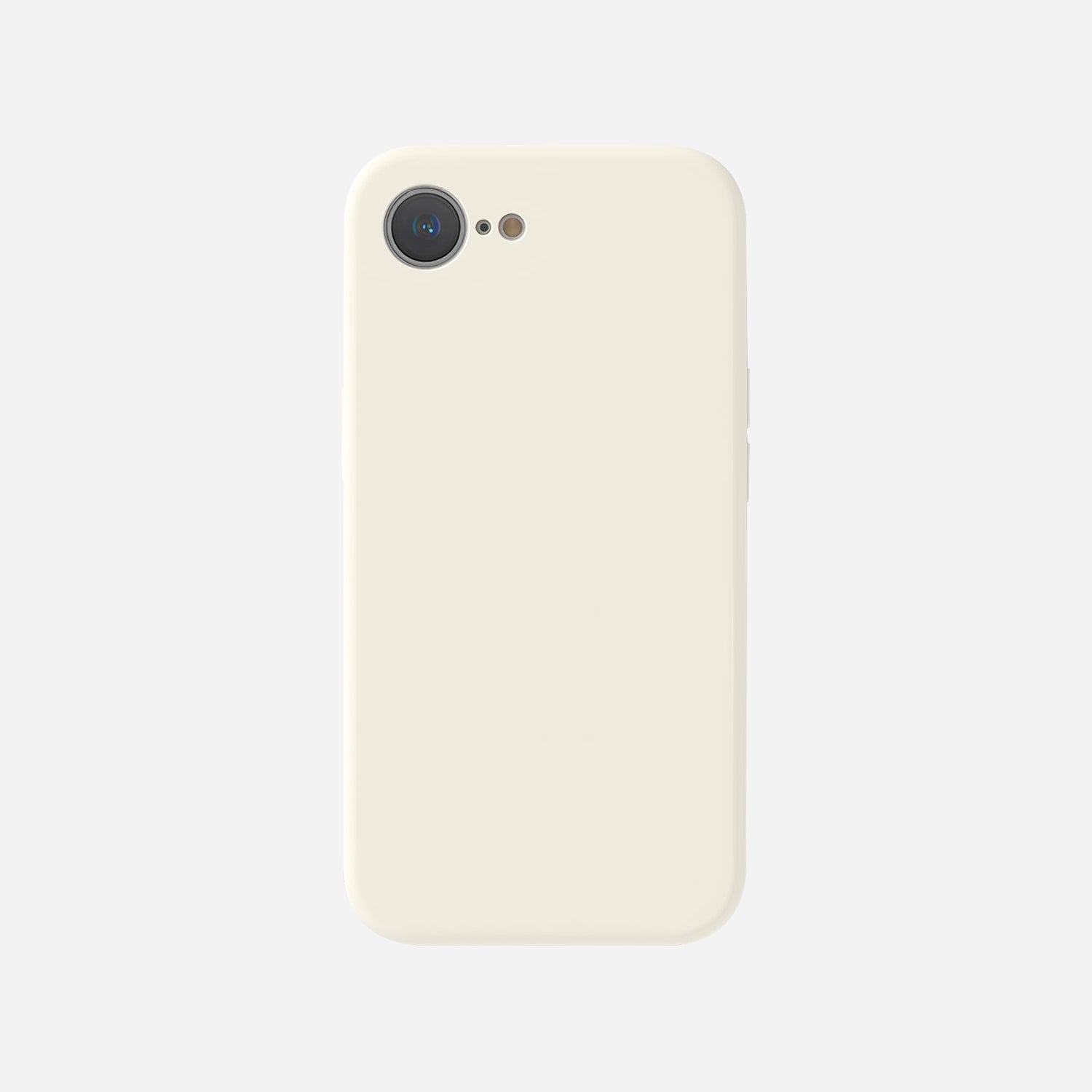 iPhone 16e Silicone Case - White
