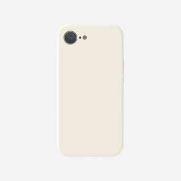 iPhone 16e Silicone Case - White