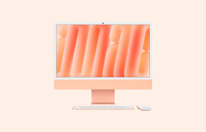Apple iMac 24-inch M4 8-Core - Orange