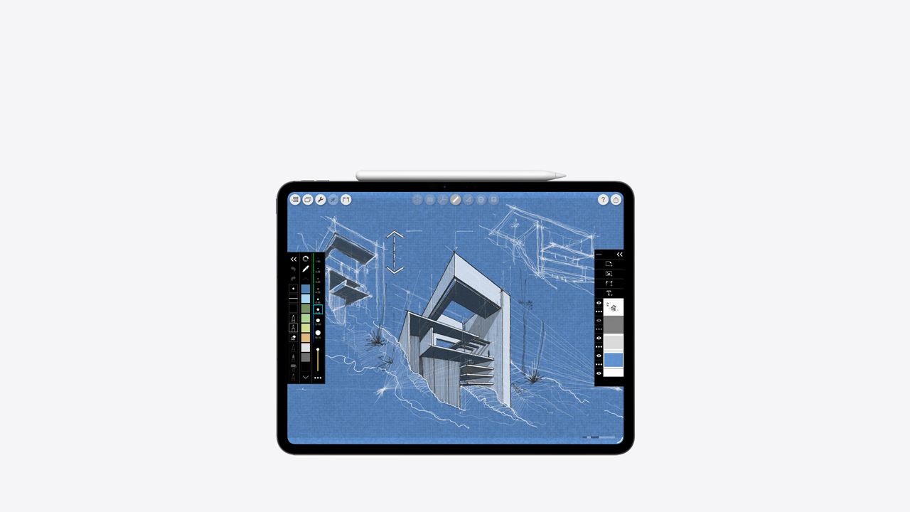 13-inch iPad Pro (M5) Wi-Fi 1TB with standard glass - Silver