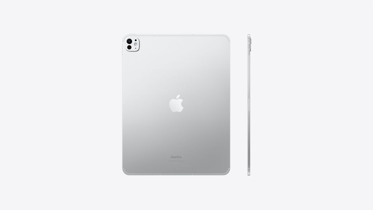 13-inch iPad Pro (M5) Wi-Fi + Cellular 2TB with standard glass - Silver