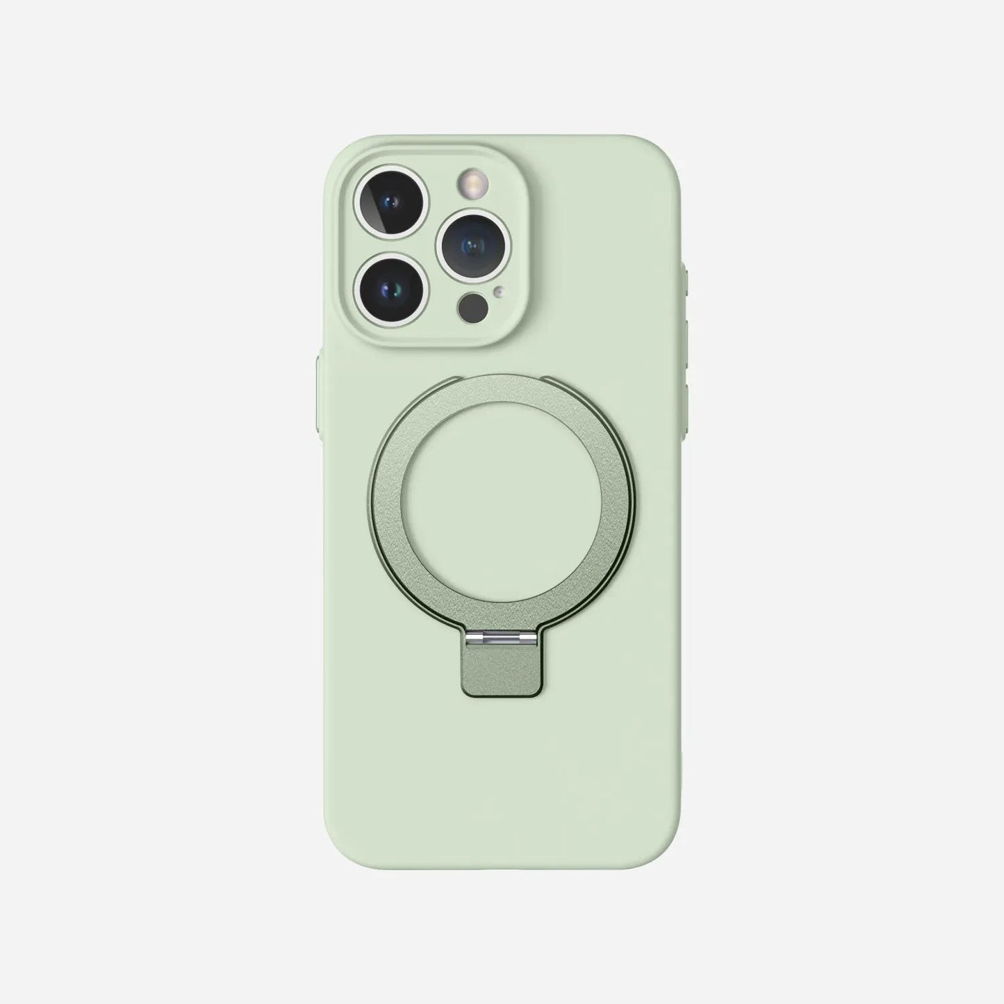 iPhone 15 Pro Max Silicone Case with MagSafe - Soft Mint