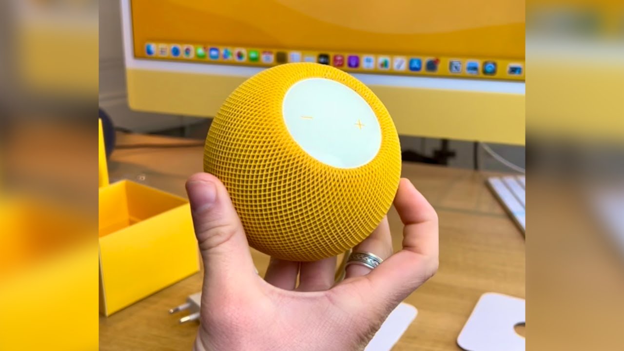 Apple Homepod Mini Yellow