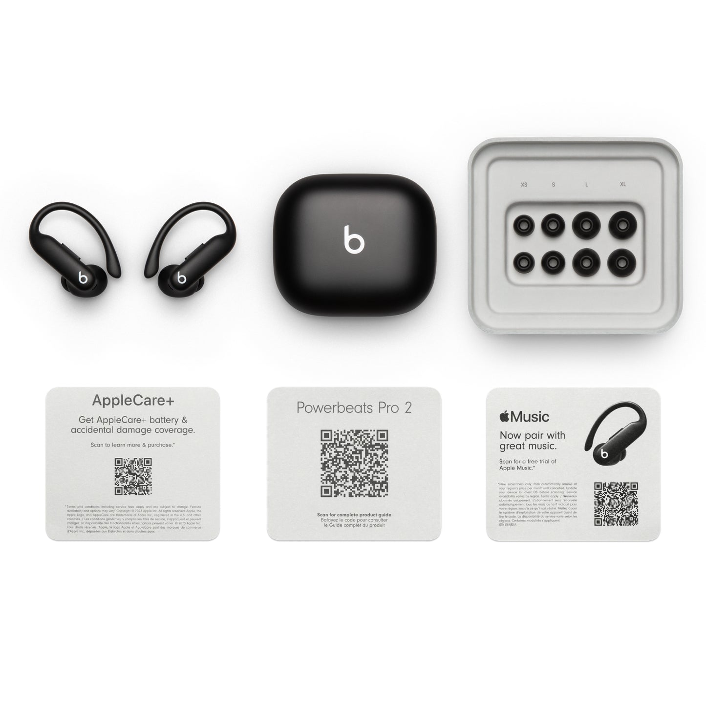 Apple Beats Powerbeats Pro 2 - High-performance Earbuds - Jet Black