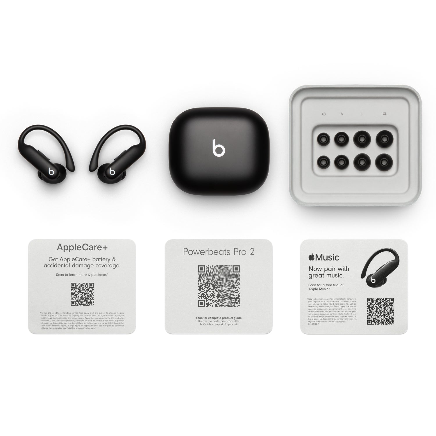 Apple Beats Powerbeats Pro 2 - High-performance Earbuds - Jet Black