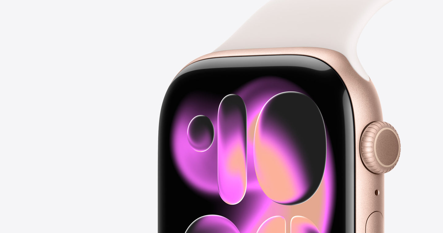 Apple Watch Series 11 46MM Rose Gold Aluminum with Sport Band