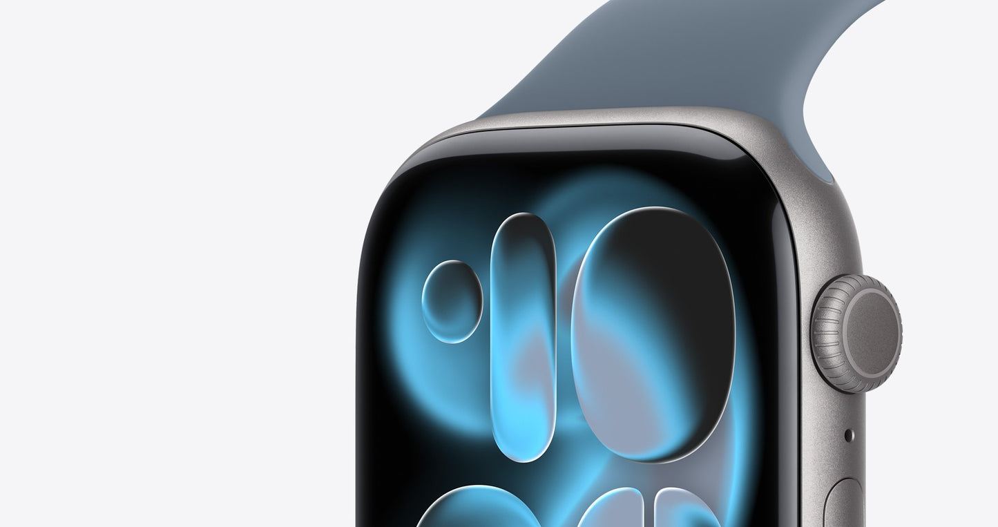 Apple Watch Series 11 46MM Space Gray Aluminum with Sport Band