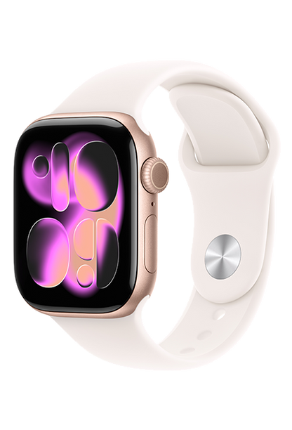 Apple Watch Series 11 42MM Rose Gold Aluminum - Sport Band - Cellular