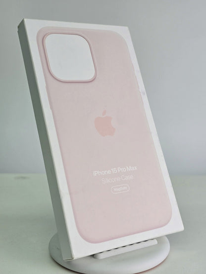 iPhone 15 Pro Max Silicone Case with MagSafe - Pink