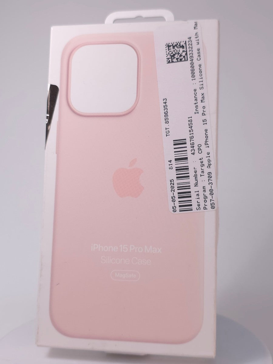iPhone 15 Pro Max Silicone Case with MagSafe - Pink