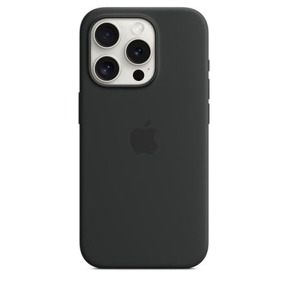 iPhone 15 Pro Silicone Case - Black