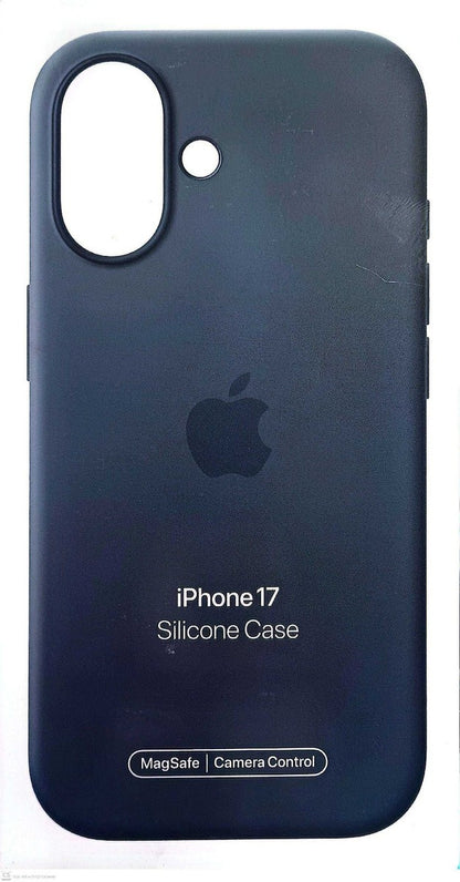 iPhone 17 Silicone Case with MagSafe - Anchor Blue