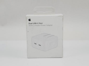 Apple 35W Dual USB-C Compact Power Adapter