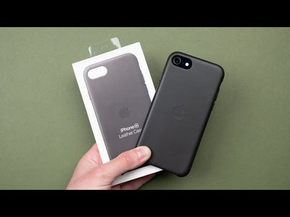 iPhone SE Leather Case - Black