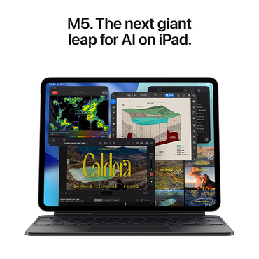 Apple 13-inch Ipad Pro M5 Wi-fi + Cellular 256GB With Standard Glass - Silver