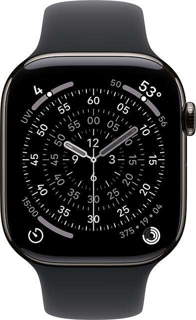 Apple Watch Series 11 46MM Slate Titanium - Sport Band - Cellular